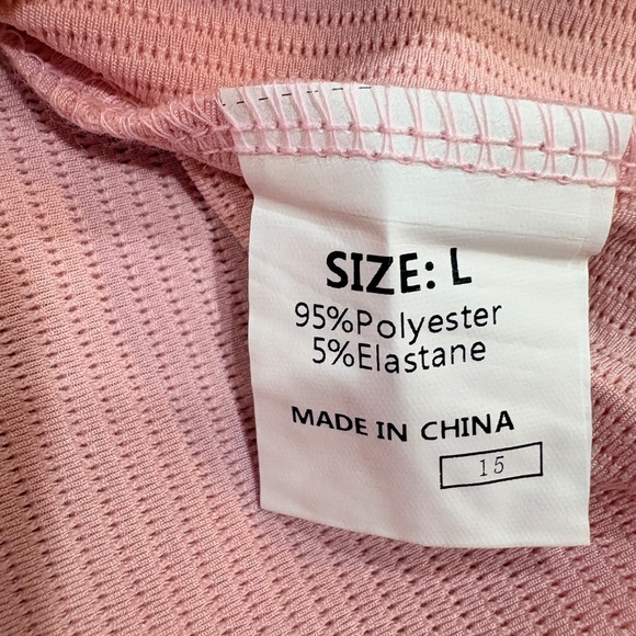 Pink Flowing Top Women's L - Picture 5 of 8